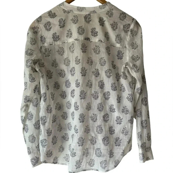 Rebecca Taylor Long Sleeve 3/4 Button Up Blouse - Picture 5 of 15